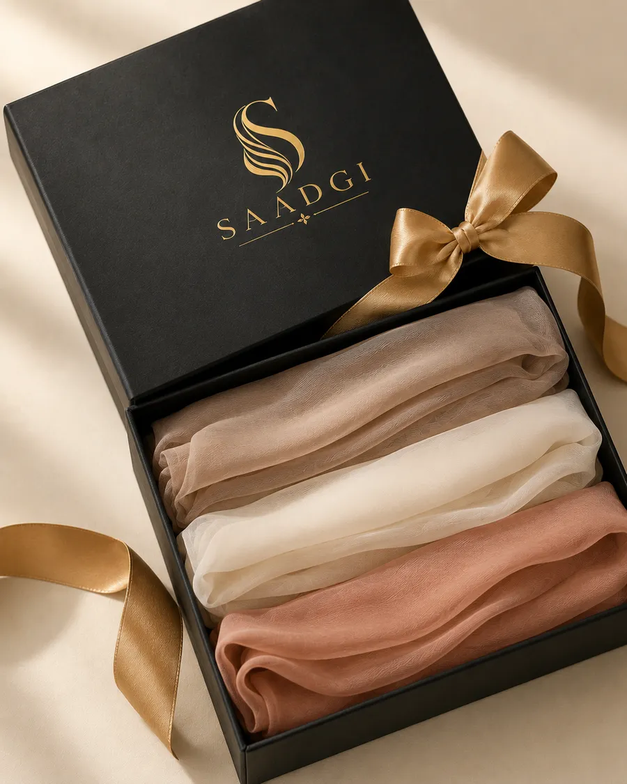 Buy 3 Chiffon Hijabs