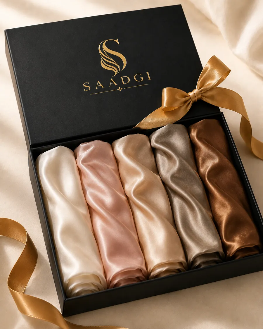 Buy 5 Silk Hijabs