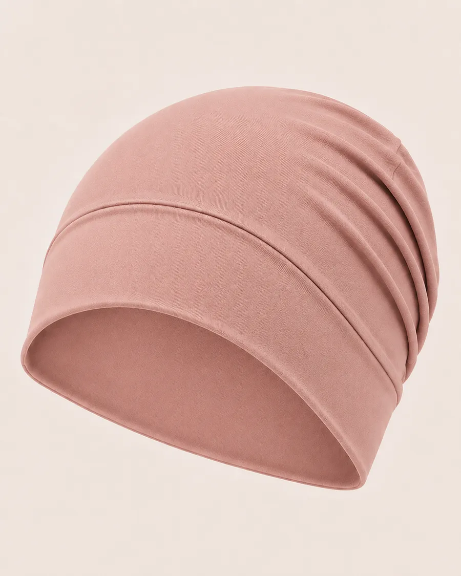Dusty Rose Hijab Cap