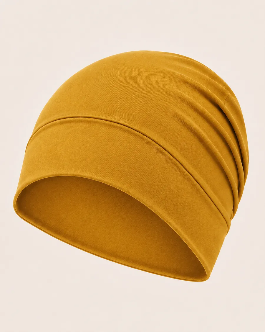 Mustard Hijab Cap