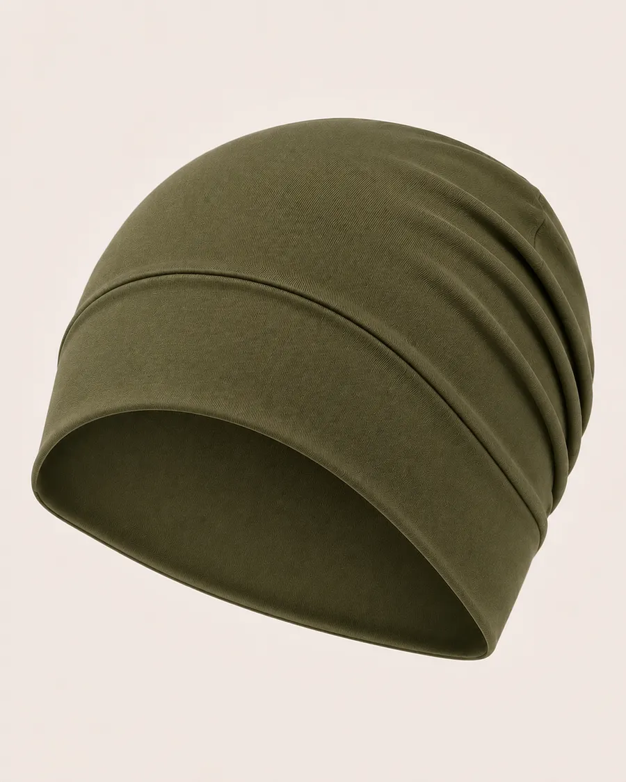Olive Hijab Cap