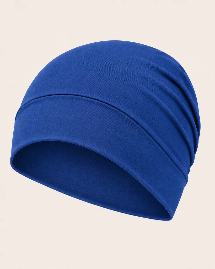 Royal Blue Hijab Cap