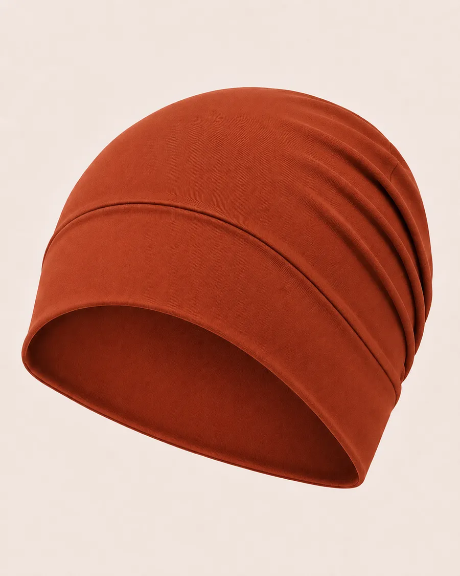 Rust Hijab Cap
